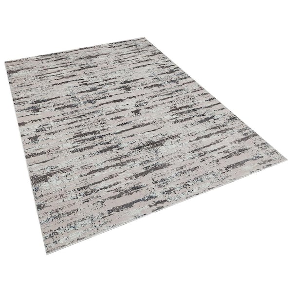 Amazing Rugs Milano Home Silver Woven 4 ft. x 6 ft. Area Rug