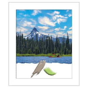 Wedge White Picture Frame Opening Size 18 x 22 in.