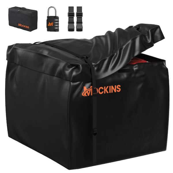 Mockins 30 cu. ft. Square Waterproof Cargo Carrier Bag (40 in. x. 40 in. x 32 in. ) with Bag Lock, Buckle Straps and Carry Bag