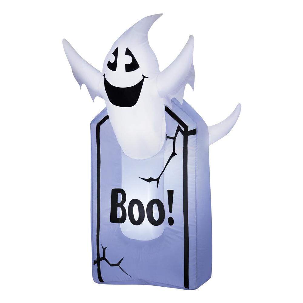 3.5-ft. Inflatable Tombstone and Ghost