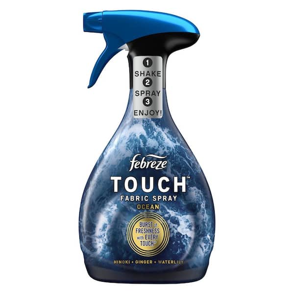 Febreze Touch 27 oz. Ocean Scent Fabric Freshener Spray 003077204768 - The  Home Depot