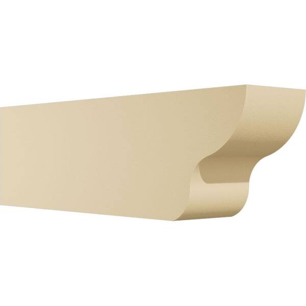 Ekena Millwork Standard Greensboro 4 in. W x 6 in. H x 20 in. D Signature Urethane Rafter Tail Outlooker