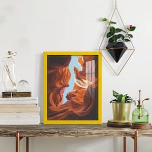 Modern 11 in. x 14 in. Yellow Picture Frame