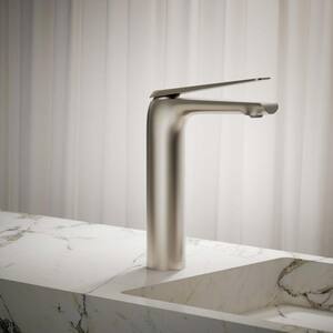 Avid Single Hole Single-Handle 0.5 GPM Bathroom Faucet in Vibrant Brushed Nickel