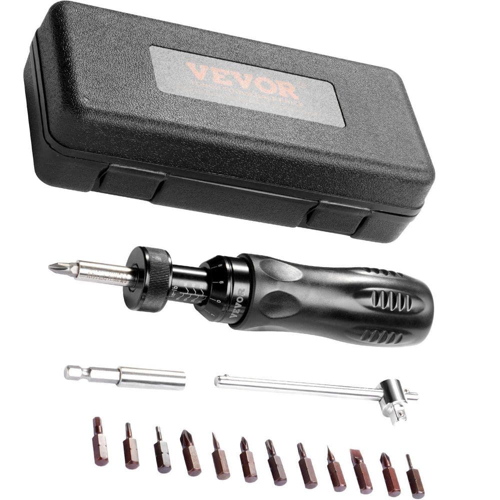 Flynama 1/4 in. Drive Screwdriver Torque Wrench, 10-70 in/lbs