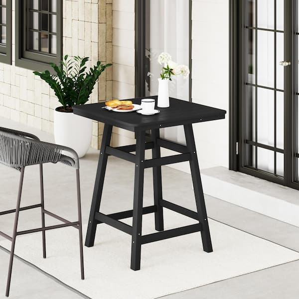 WESTIN OUTDOOR Laguna 30 in. Square HDPE Plastic Counter Height