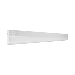 UCB Series 33 in. Hardwired White Selectable Integrated LED Under Cabinet Light with On/Off Switch