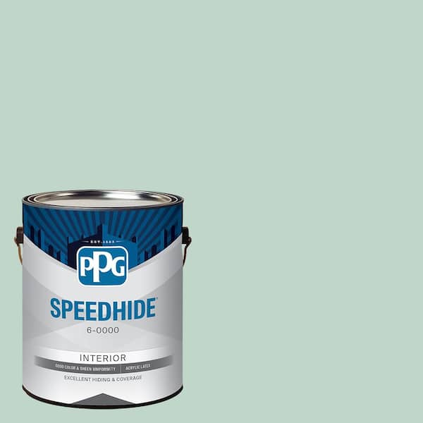 SPEEDHIDE 1 gal. PPG1139-2 Malted Mint Eggshell Interior Paint