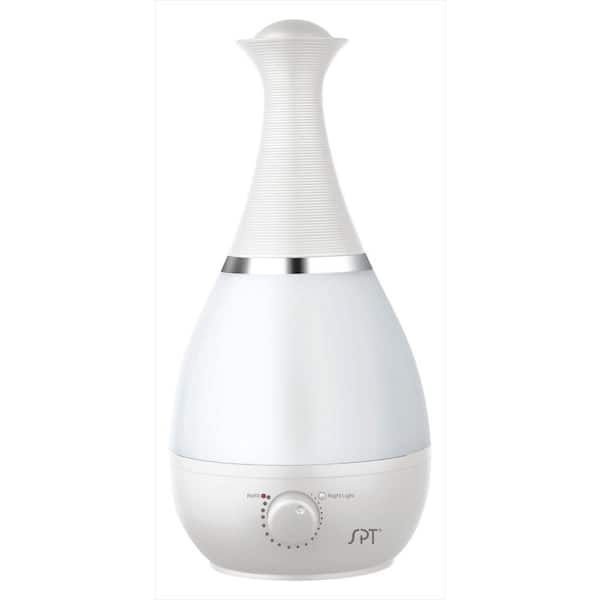 SPT Ultrasonic Humidifier with Fragrance Diffuser, White