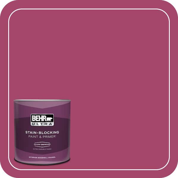 BEHR ULTRA 1 qt. Home Decorators Collection #HDC-SM14-1 Fuschia Flair Extra Durable Eggshell Enamel Interior Paint & Primer