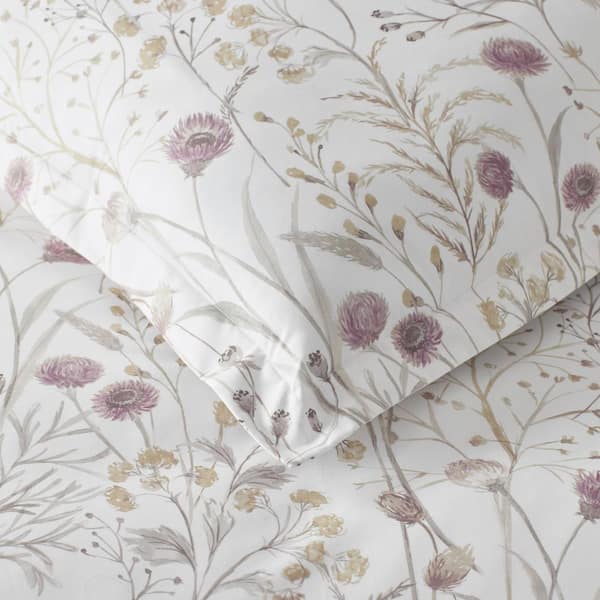 Legends Hotel Thistle Flower Wrinkle-Free Sateen Sham