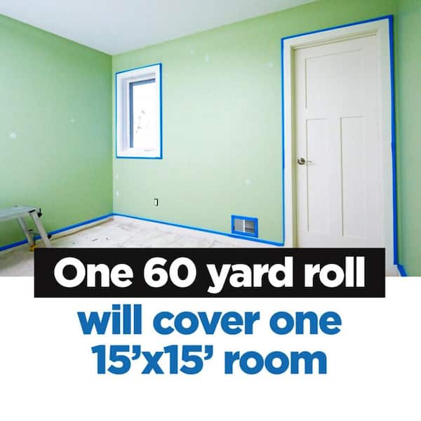 3M - ScotchBlue 2.83 in. x 60 yds. Original Multi-Surface Painter's Tape (1 Roll)