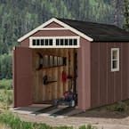 Do-It Yourself Majestic Premier 8 ft. W x 12 ft. D Outdoor Wood Storage Shed (96 sq. ft.)