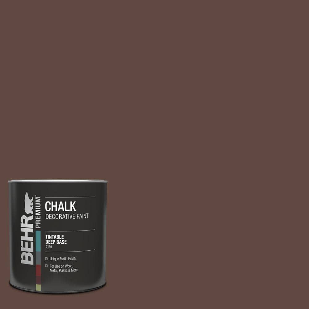 1 qt. #N150-7 Chocolate Therapy Interior Chalk Finish Paint