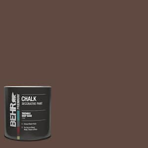 1 qt. #N150-7 Chocolate Therapy Interior Chalk Finish Paint