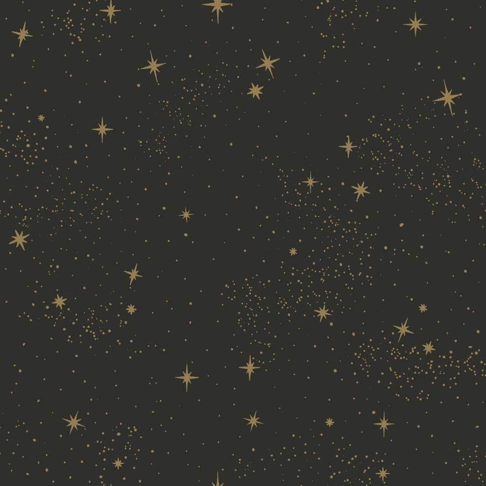 black star space wallpaper