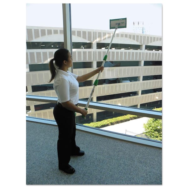 Cleaner 20 Foot Reach Extension Pole Plus Squeegee & Window Washer