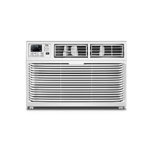 TCL 12,000 BTU 115V Window Air Conditioner Cools 550 Sq. Ft. with 3 Fan Speeds in White