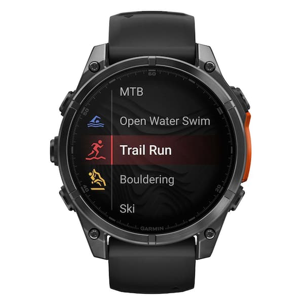 Garmin fenix 8 AMOLED Multisport 47-mm GPS Watch with Silicone