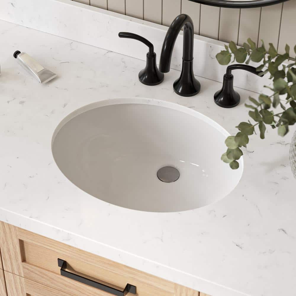 Monroe 42" Light Oak Single Sink Vanity with Carrara Quartz Top