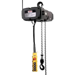 TS Series 2-Ton 15 ft. 2-Speed Electric Chain Hoist 3-Phase Lift