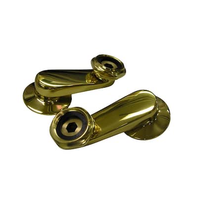 Swivel Arms for Wall Mounted Faucets 4501 in Polished Brass