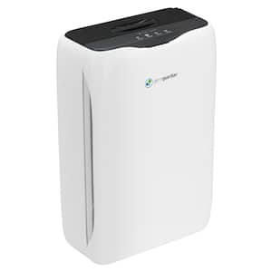 18 in. 3 Speed Air Purifier with True HEPA Filter for Medium Rooms up to 151 Sq. Ft.