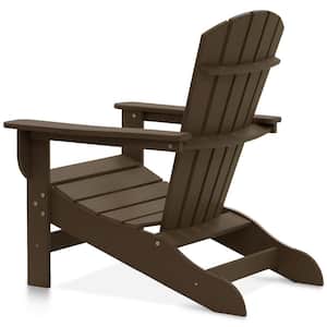 Boca Raton Chocolate Recycled Plastic Adirondack Chair
