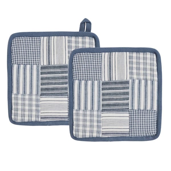 Sawyer Mill Cotton Blue Potholder (2-Pack)