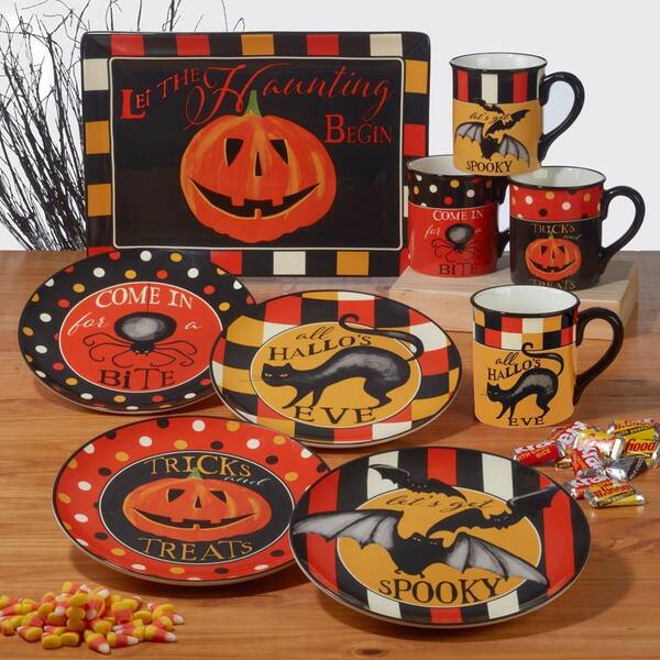 Certified International Spooky Halloween 18 oz. Assorted Colors