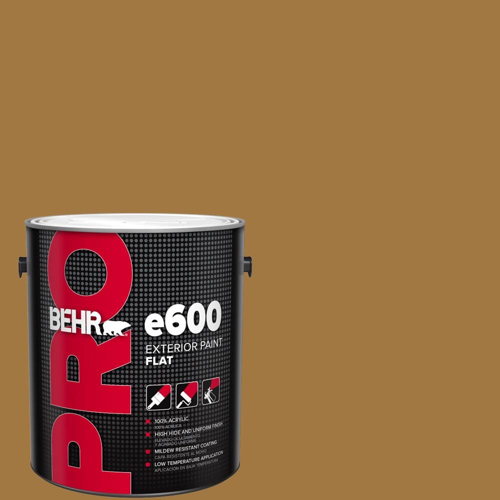 1 gal. #310F-6 Goldenrod Tea Flat Exterior Paint price history on PriceWatchPro