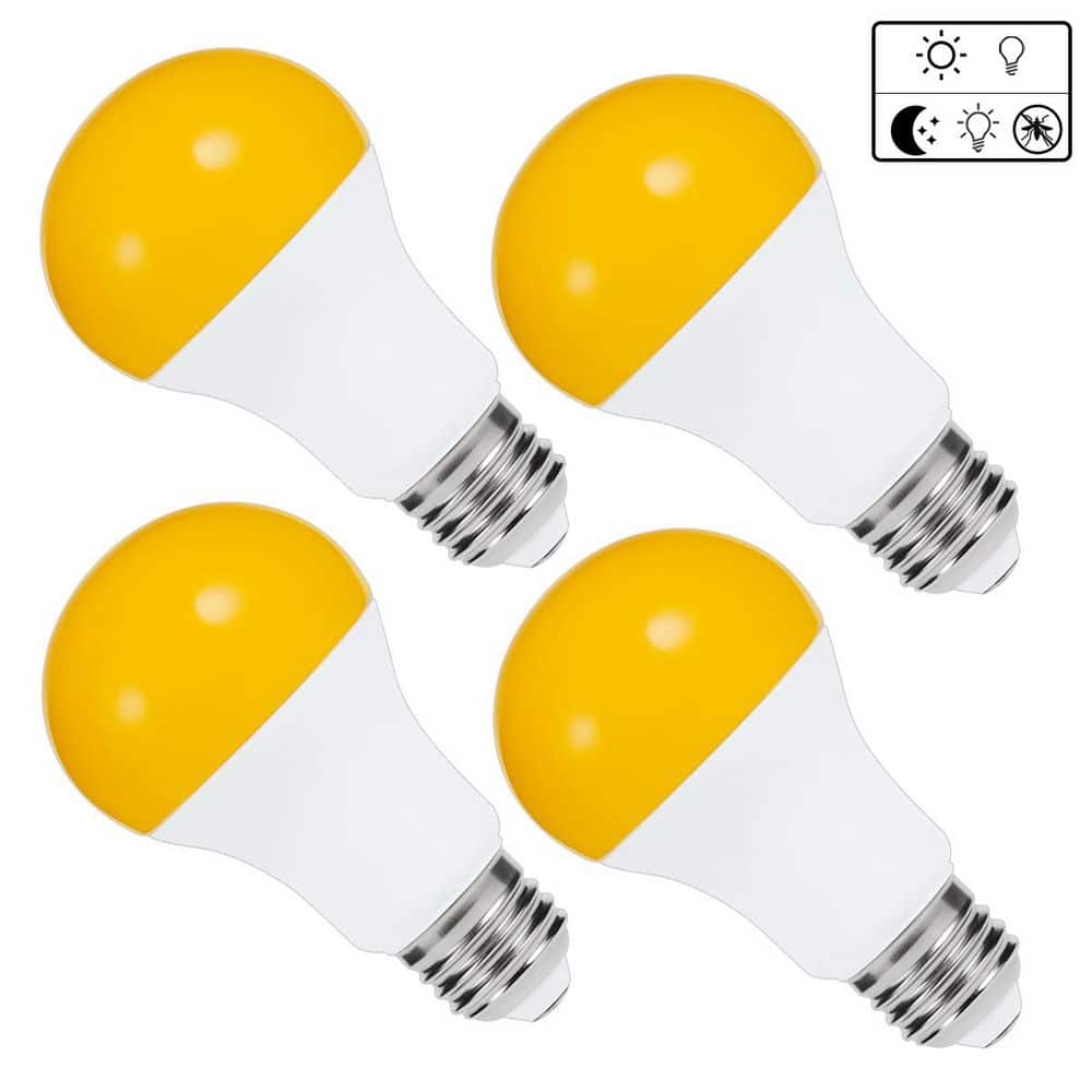40-Watts 2000K Dusk to Dawn A19 E26 LED Bug Light Bulb (2-Pack) price history on PriceWatchPro