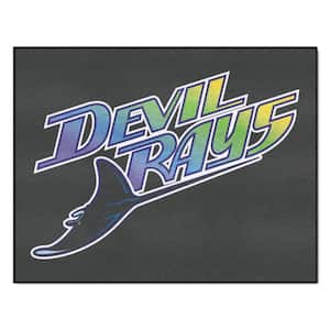 Tampa Bay Devil Rays All-Star Rug - 34 in. x 42.5 in. - Retro Collection