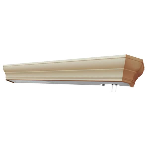 AFX Hinsdale 55 in. 96-Watt Ivory Fluorescent Overbed Fixture