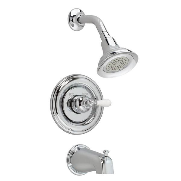 American Standard Hampton 1-Handle Tub and Shower Faucet Trim Kit in Polished Chrome (Valve Sold Separately)