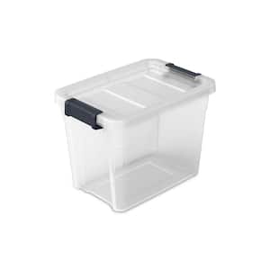 30-Qt. Stacker Box - Frosted Lid