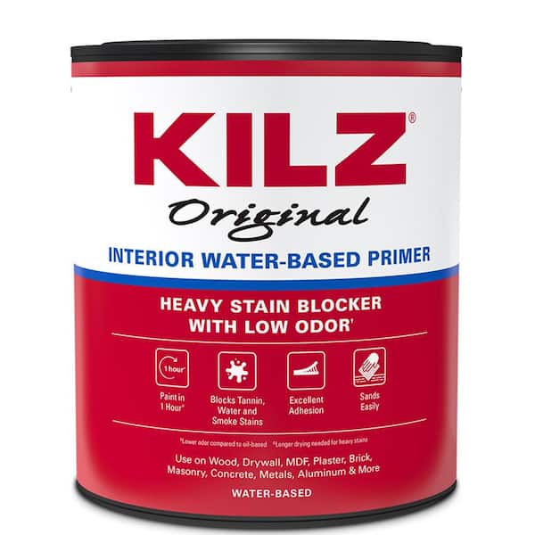 Original 1 qt. White Water-Based Interior Primer, Sealer, and Stain Blocker