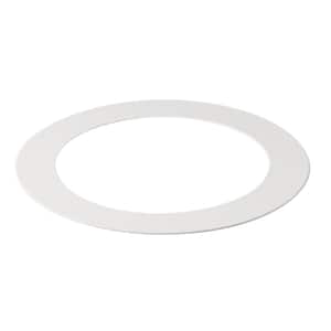 Direct-to-Ceiling 4.3 in. to 5.6 in. White Universal Goof Ring for Recessed Lights