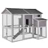 aivituvin Large Chicken House for 6-10 Chickens AIR48 - The Home Depot