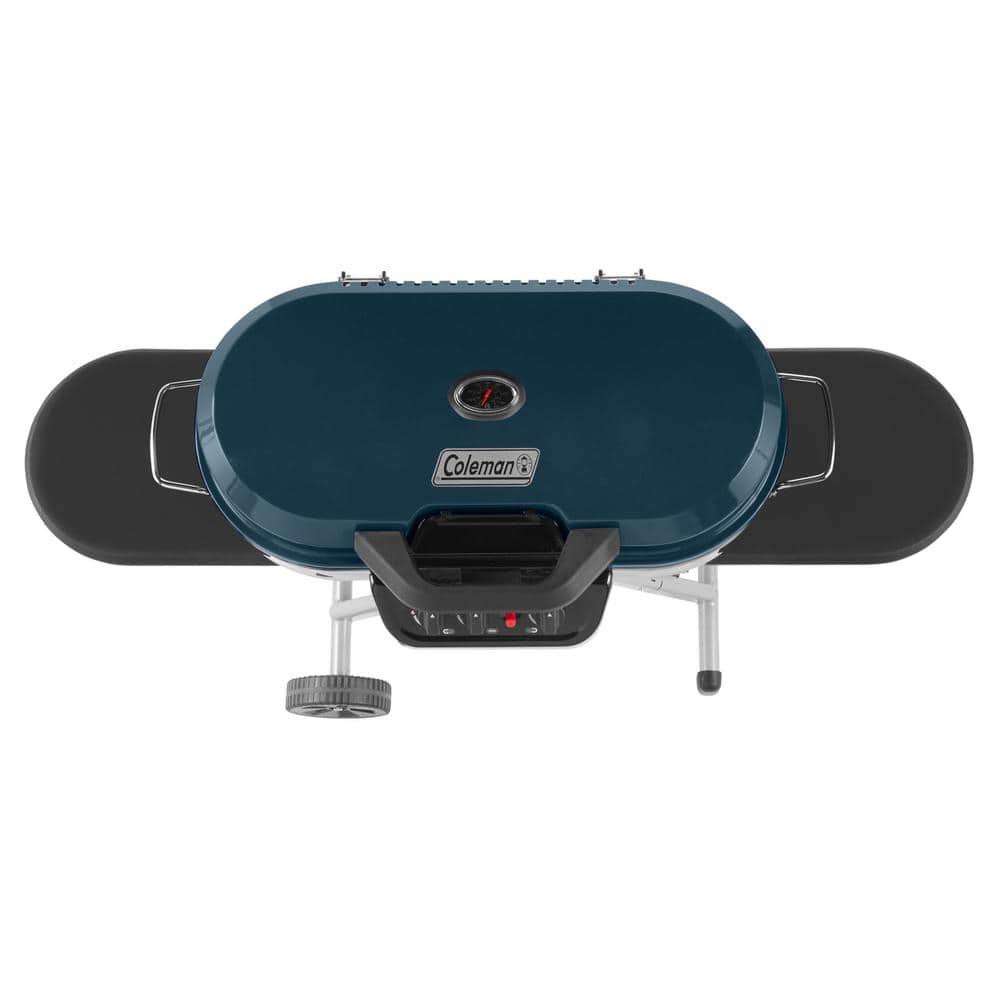 Coleman Blue Portable Propane Gas Grill with Stand