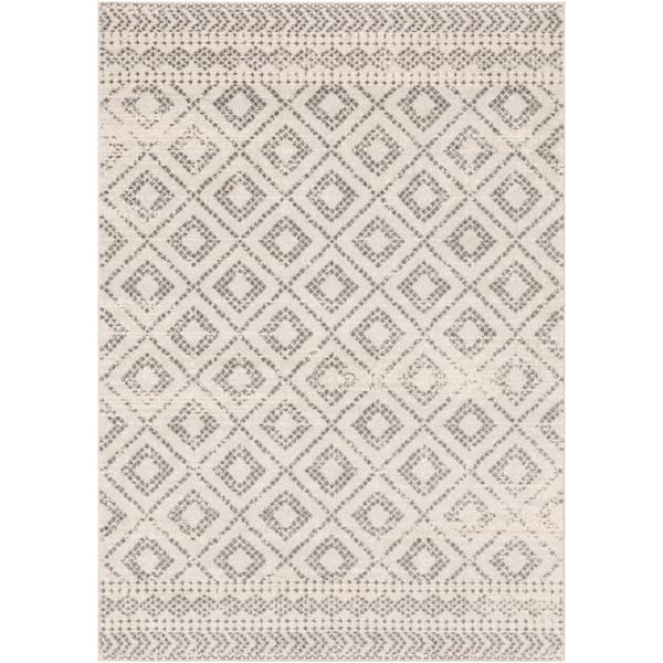 Cornetta Taupe 9 ft. x 12 ft. Area Rug