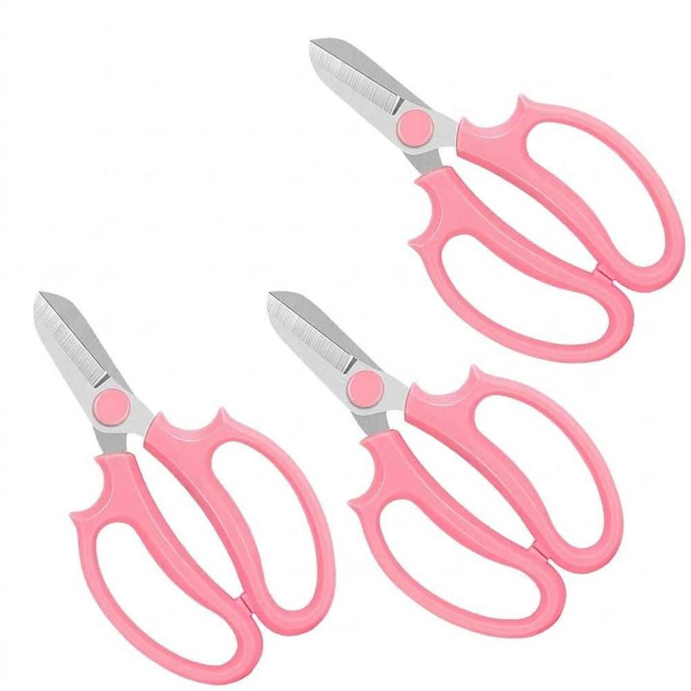 3 Pack Pruning Shears Professional Garden Scissors with Sharp Carbon Steel Blade and Comfortable Grip Handle for Plant price history on PriceWatchPro
