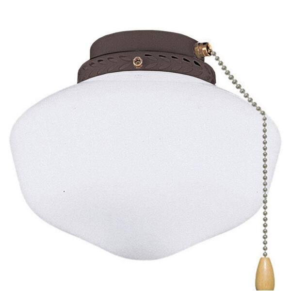 Illumine Zephyr 1-Light Oil-Rubbed Bronze Ceiling Fan Light Kit