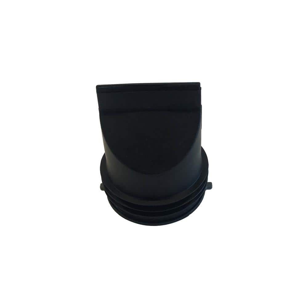 Black PVC 2-Inch Drain Seal for Linear and Decorative Shower Drains