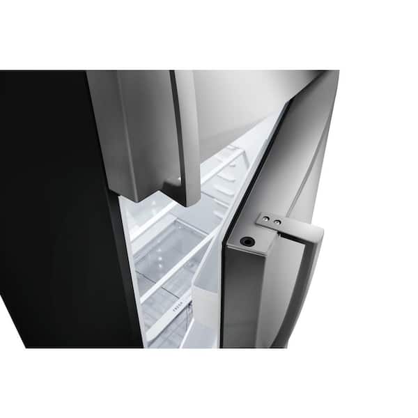 Frigidaire - 30 in. 20 cu. ft. Garage Ready Freestanding Top Freezer Refrigerator in Stainless Steel, ENERGY STAR