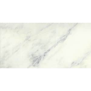 Winter Frost 12.01 in. x 24.02 in. Honed Marble Look Floor & Wall Tile (2.003 sq. ft./Each, 6 Pieces per Case)