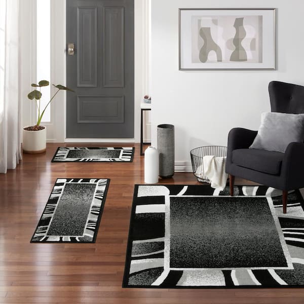 Denali Collection 100% Cotton Area Utility Rug