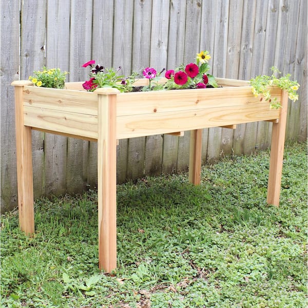 Decorative Vinyl Garden Patio WINDSOR Long Planter Flower Vegetable Box Pot Bed 