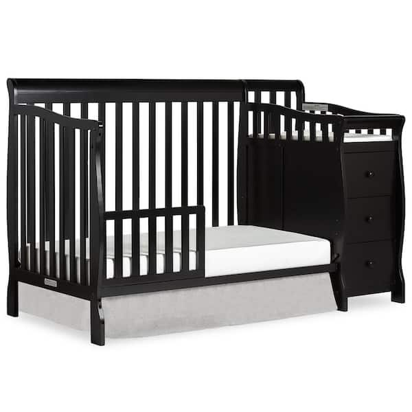 Brody 5 in 1 cheap convertible crib with changer