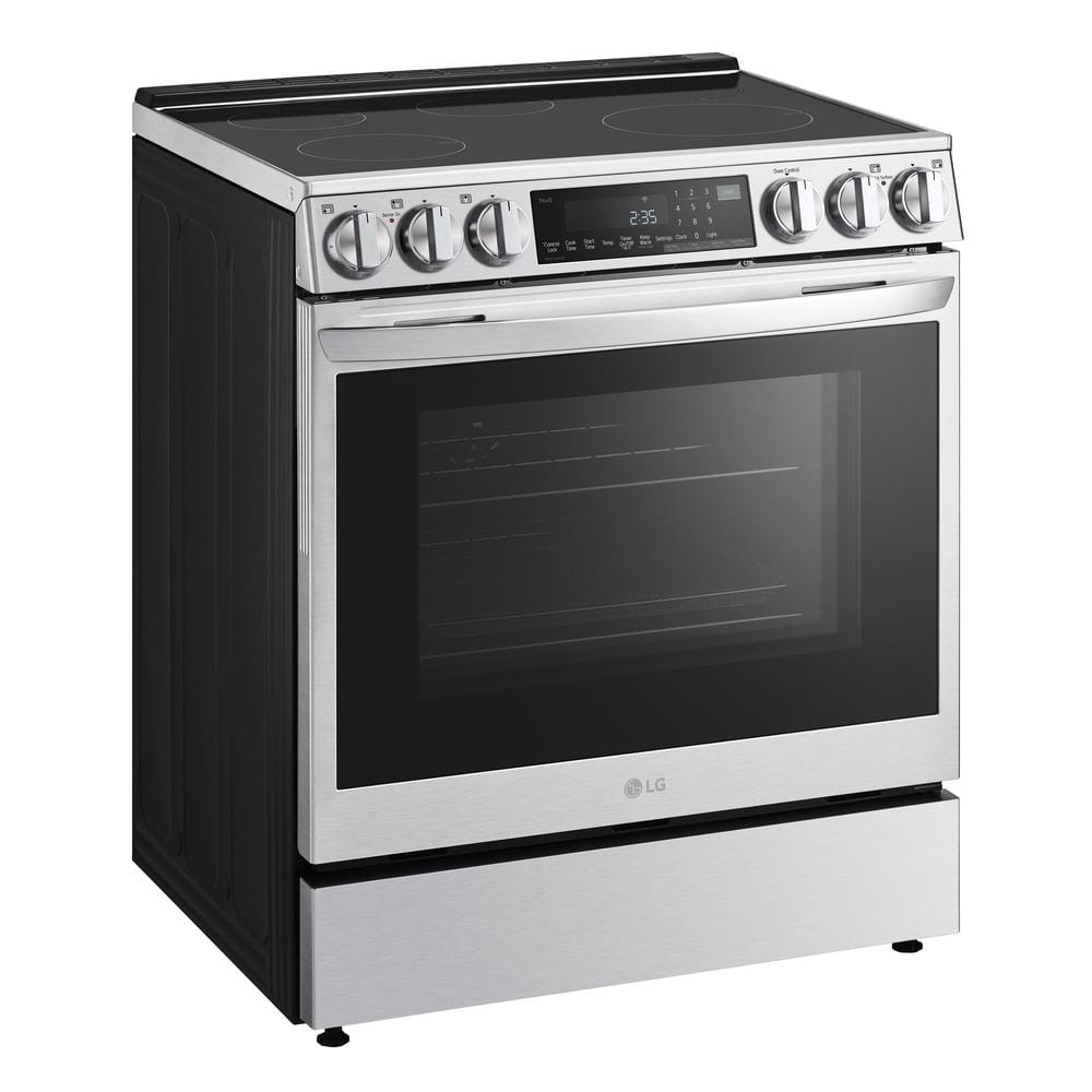LG 6.3 Cu. Ft. Stainless Steel Smart Induction Range with Convection and Air Fry